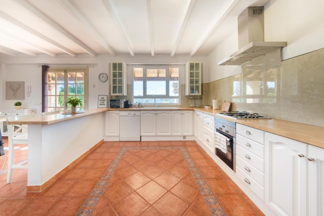 Magnifica Villa Tranquila En El Centro De Mallorca Biniali  Luaran gambar
