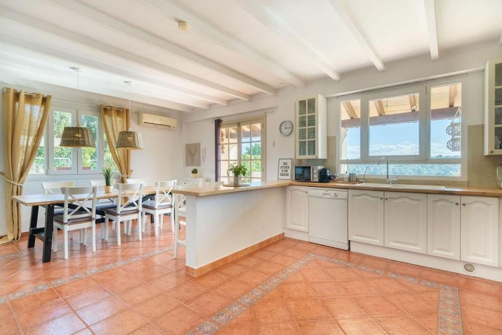 Magnifica Villa Tranquila En El Centro De Mallorca Biniali  Luaran gambar